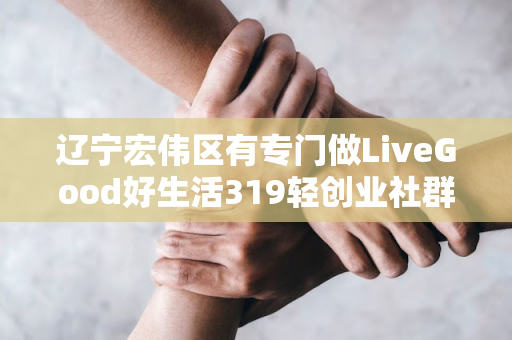 辽宁宏伟区有专门做LiveGood好生活319轻创业社群的伙伴吗第1张-美商LiveGood好生活