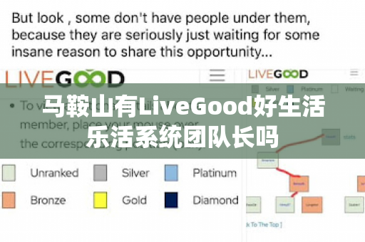 马鞍山有LiveGood好生活乐活系统团队长吗